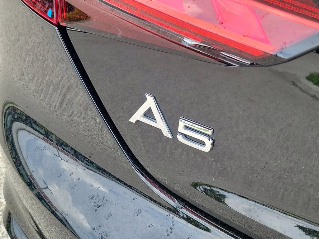 2025 Mythos Black Metallic Audi A5 Sportback 45 S line Premium Plus AWD Hatchback