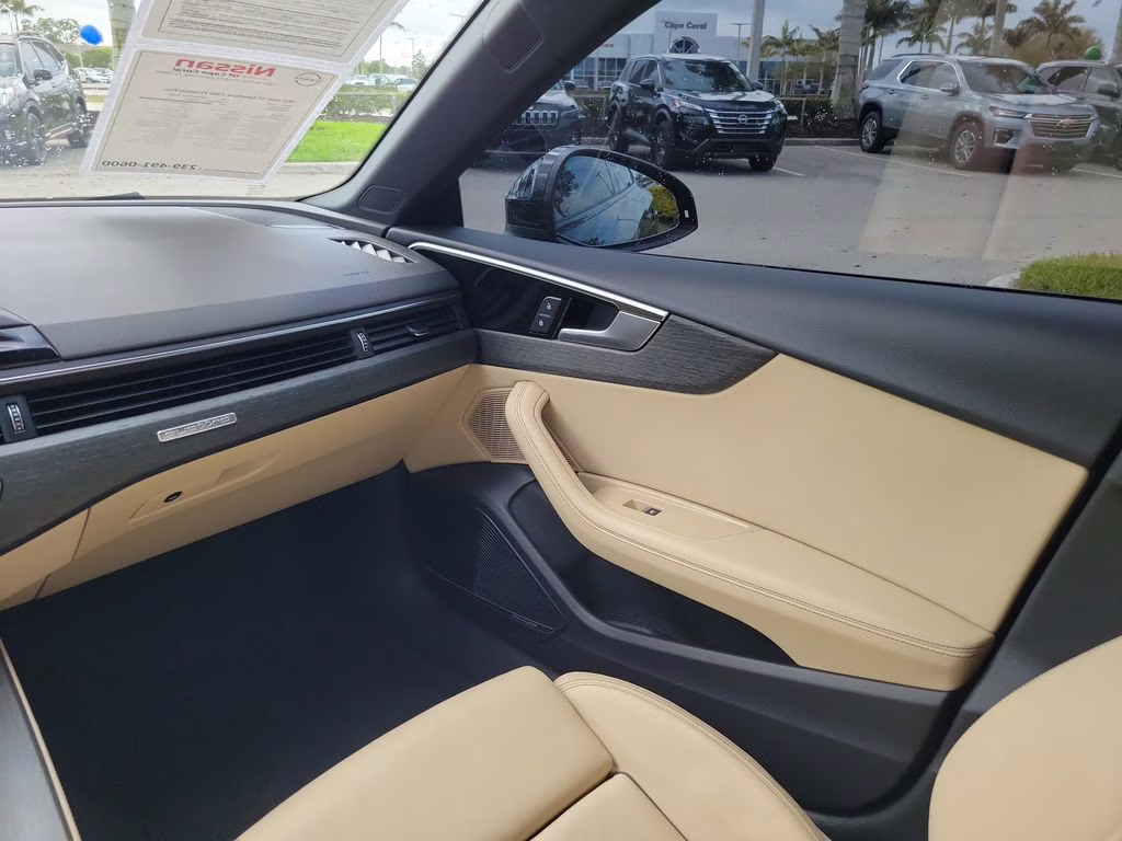 2025 Mythos Black Metallic Audi A5 Sportback 45 S line Premium Plus AWD Hatchback