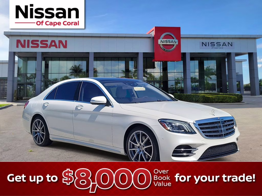2019 designo Diamond White Metallic Mercedes-Benz S-Class S 560 RWD Sedan
