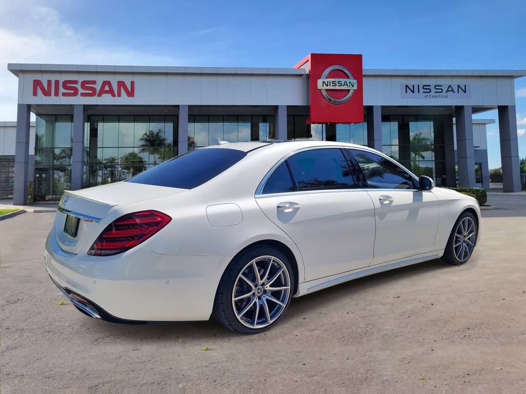 2019 designo Diamond White Metallic Mercedes-Benz S-Class S 560 RWD Sedan