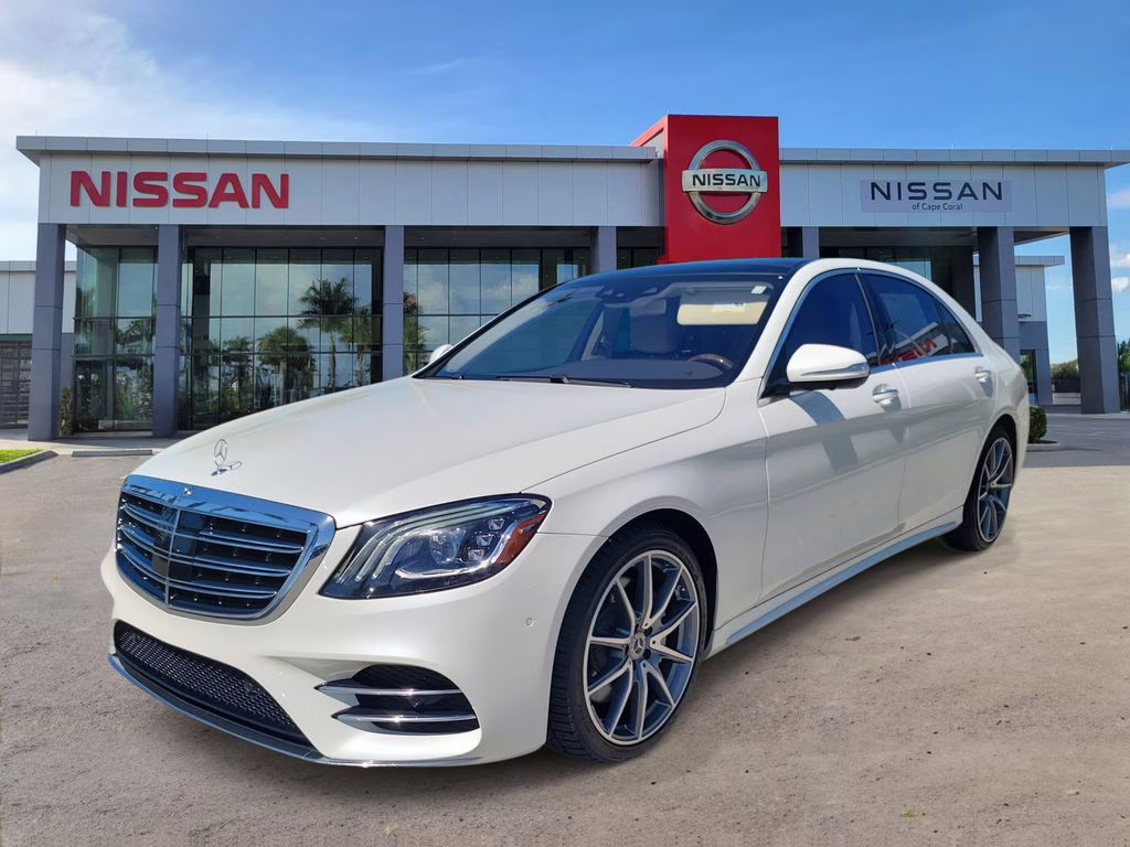 2019 designo Diamond White Metallic Mercedes-Benz S-Class S 560 RWD Sedan
