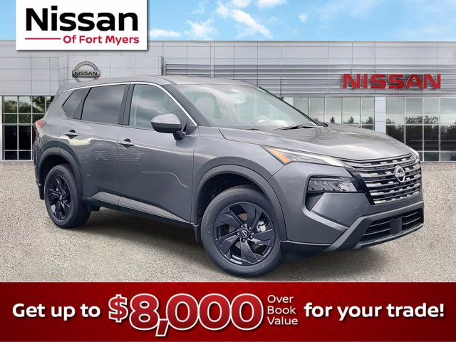 2026 Gun Metallic Nissan Rogue SV FWD SUV