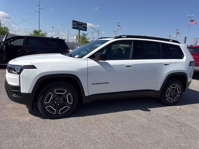 2026 Bright White Clearcoat Jeep Cherokee Limited 4X4 SUV