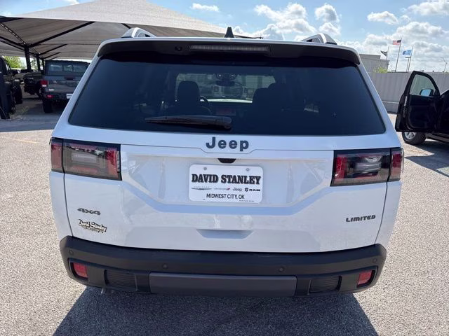 2026 Bright White Clearcoat Jeep Cherokee Limited 4X4 SUV