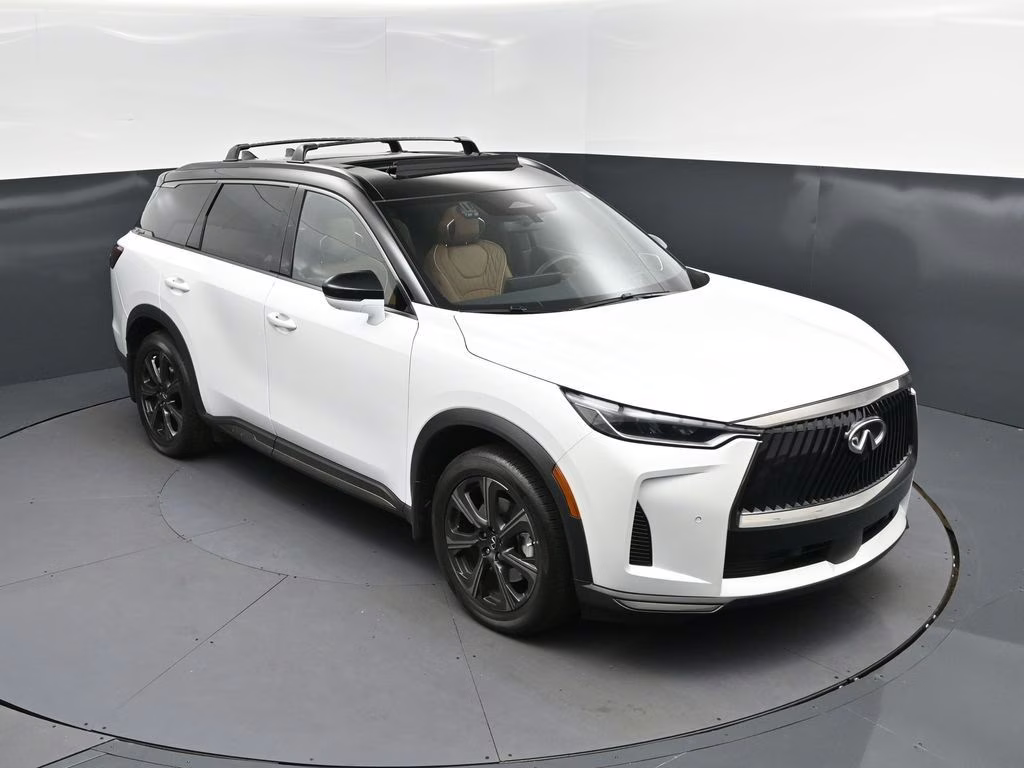 2026 Radiant White/Black Obsidian INFINITI QX60 Autograph AWD SUV