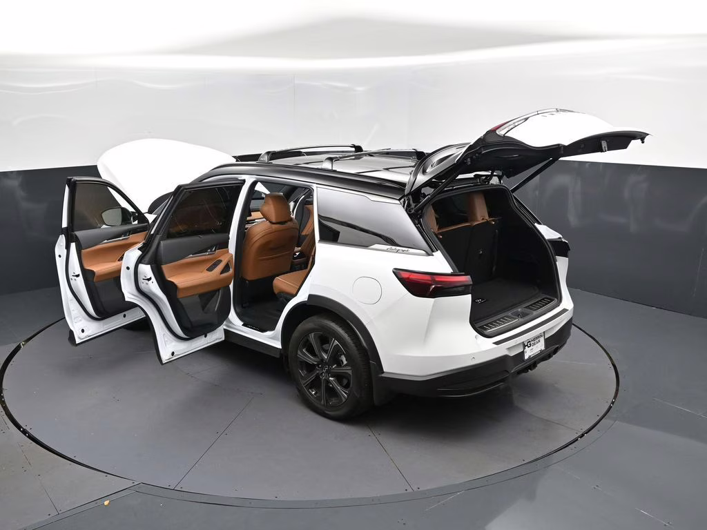 2026 Radiant White/Black Obsidian INFINITI QX60 Autograph AWD SUV
