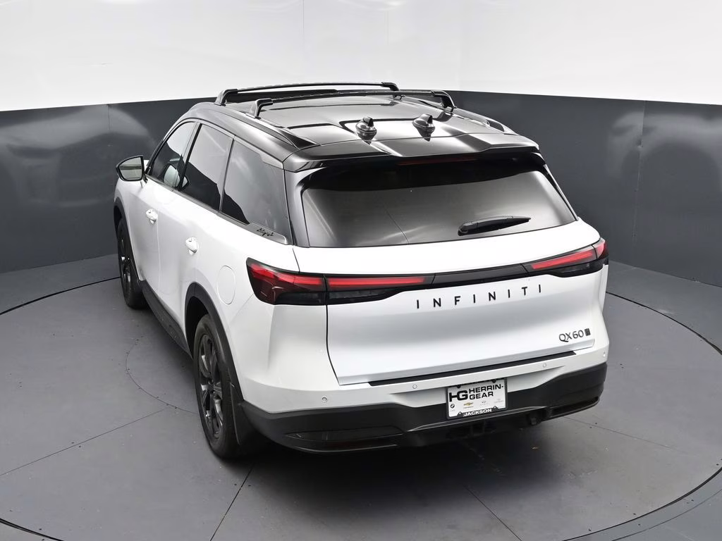 2026 Radiant White/Black Obsidian INFINITI QX60 Autograph AWD SUV