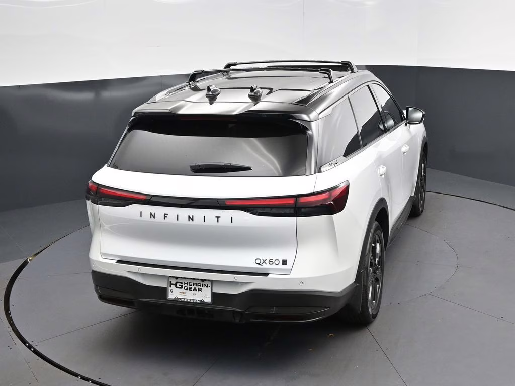 2026 Radiant White/Black Obsidian INFINITI QX60 Autograph AWD SUV