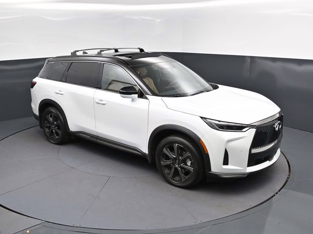2026 Radiant White/Black Obsidian INFINITI QX60 Autograph AWD SUV