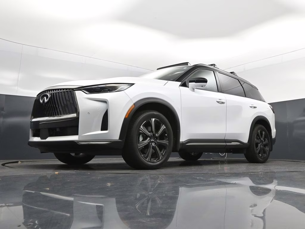 2026 Radiant White/Black Obsidian INFINITI QX60 Autograph AWD SUV