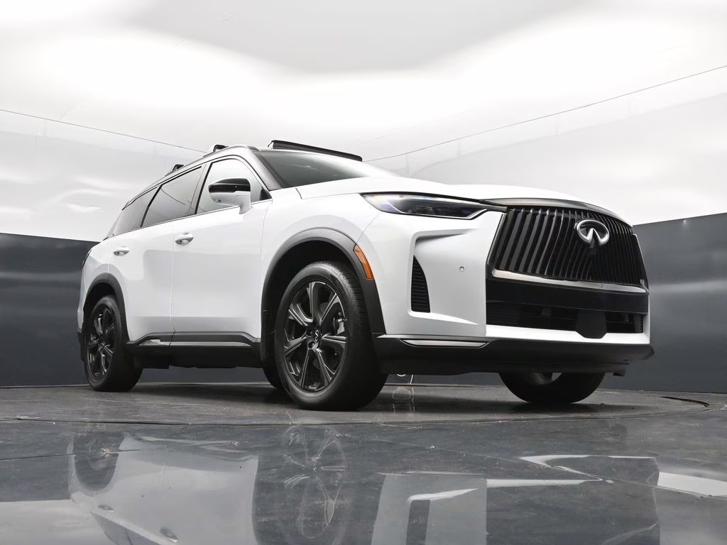 2026 Radiant White/Black Obsidian INFINITI QX60 Autograph AWD SUV