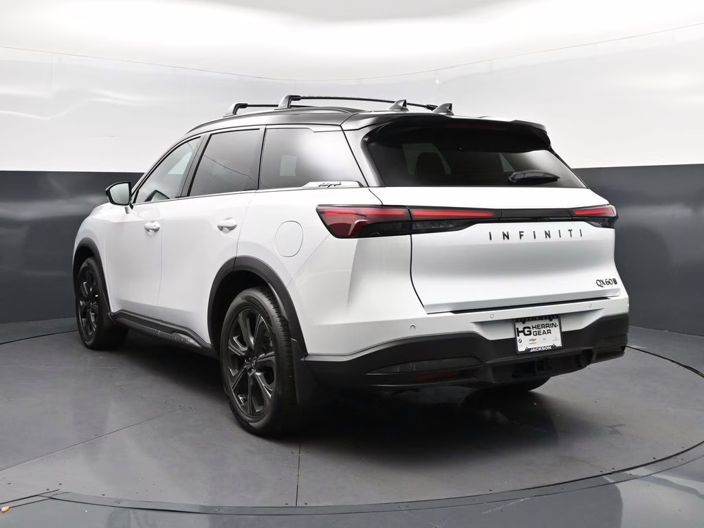 2026 Radiant White/Black Obsidian INFINITI QX60 Autograph AWD SUV