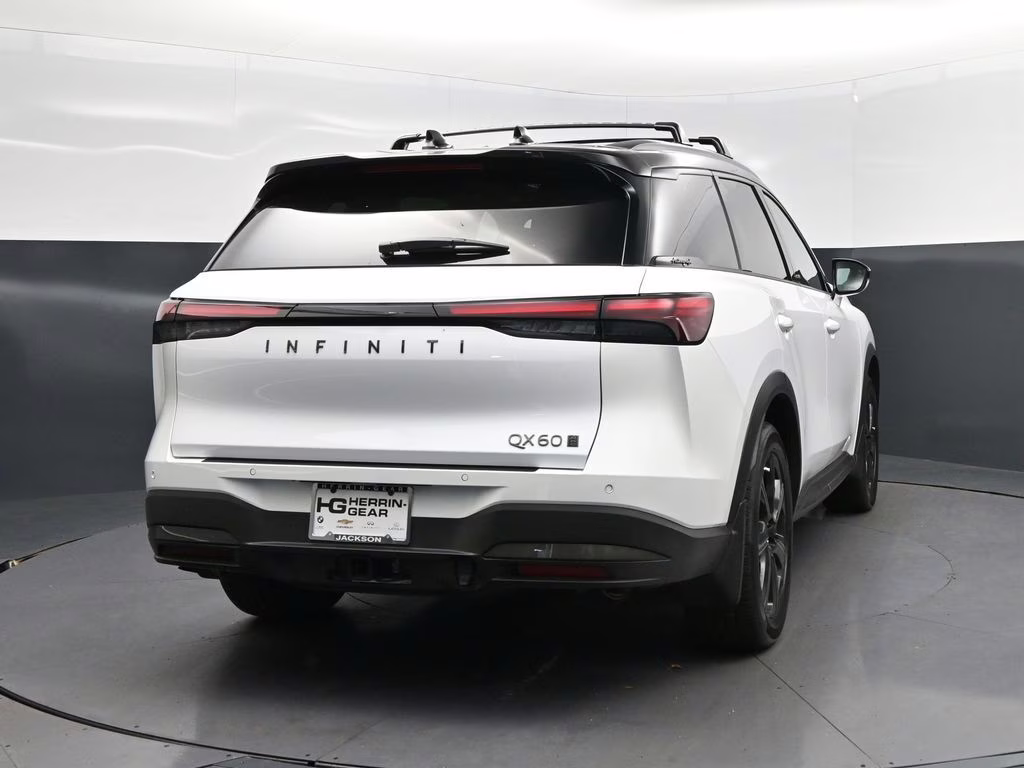2026 Radiant White/Black Obsidian INFINITI QX60 Autograph AWD SUV