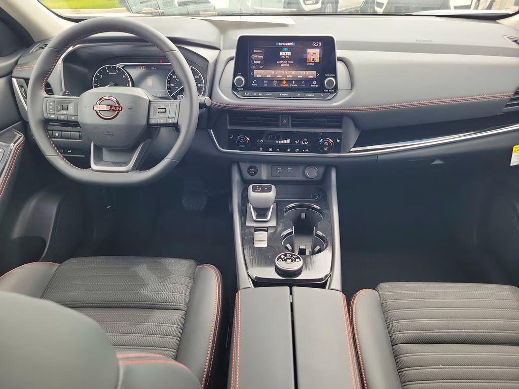 2026 Everest White Pearl Tricoat Nissan Rogue Rock Creek AWD SUV