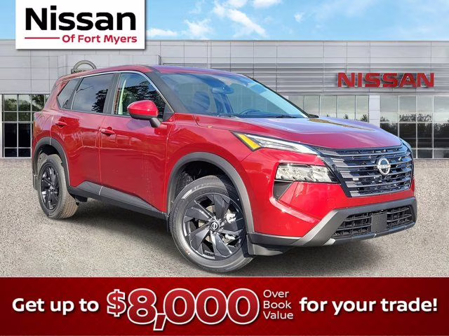 2026 Scarlet Ember Tintcoat Nissan Rogue SV FWD SUV