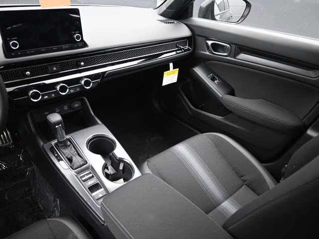 2026 Meteorite Gray Metallic Honda Civic Sport FWD Hatchback