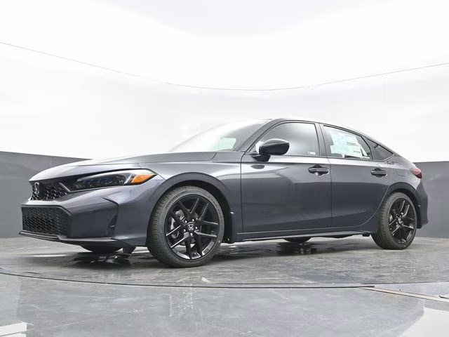 2026 Meteorite Gray Metallic Honda Civic Sport FWD Hatchback