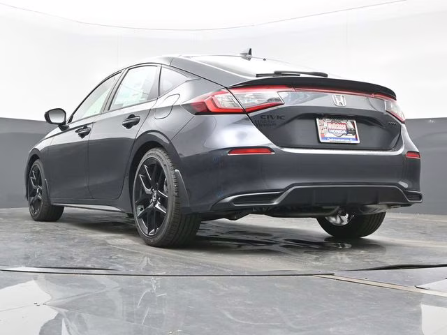 2026 Meteorite Gray Metallic Honda Civic Sport FWD Hatchback
