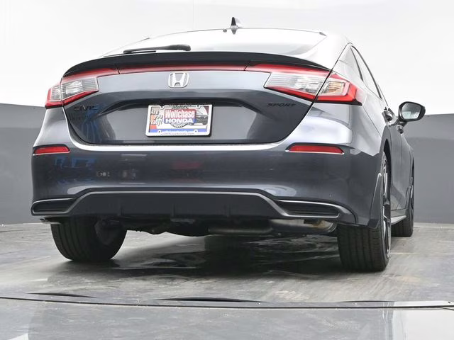 2026 Meteorite Gray Metallic Honda Civic Sport FWD Hatchback