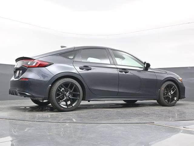 2026 Meteorite Gray Metallic Honda Civic Sport FWD Hatchback