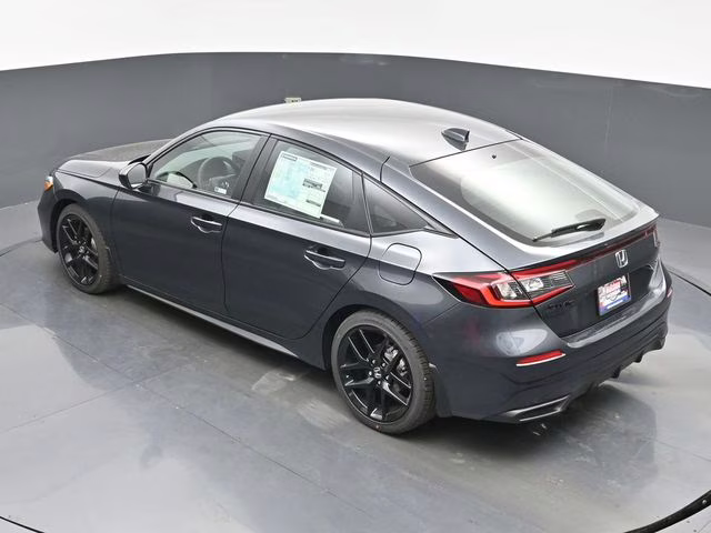 2026 Meteorite Gray Metallic Honda Civic Sport FWD Hatchback