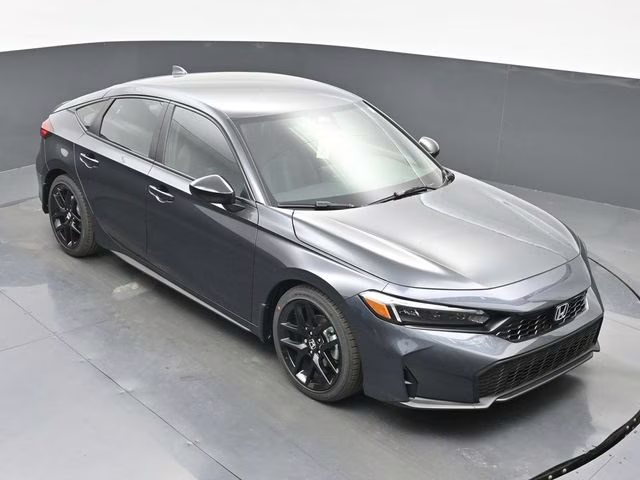 2026 Meteorite Gray Metallic Honda Civic Sport FWD Hatchback