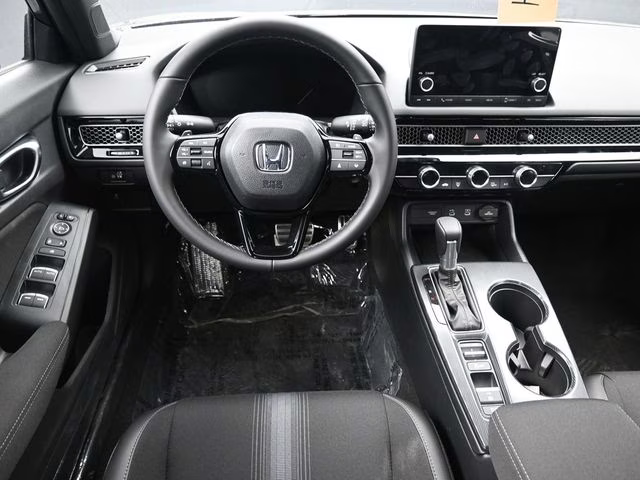 2026 Meteorite Gray Metallic Honda Civic Sport FWD Hatchback