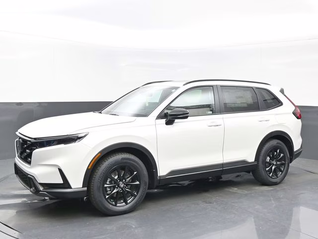 2026 Platinum White Pearl Honda CR-V Hybrid Sport-L AWD SUV