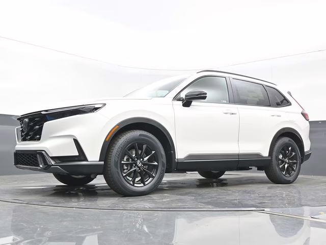 2026 Platinum White Pearl Honda CR-V Hybrid Sport-L AWD SUV
