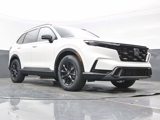 2026 Platinum White Pearl Honda CR-V Hybrid Sport-L AWD SUV