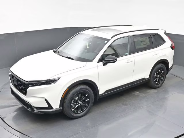 2026 Platinum White Pearl Honda CR-V Hybrid Sport-L AWD SUV
