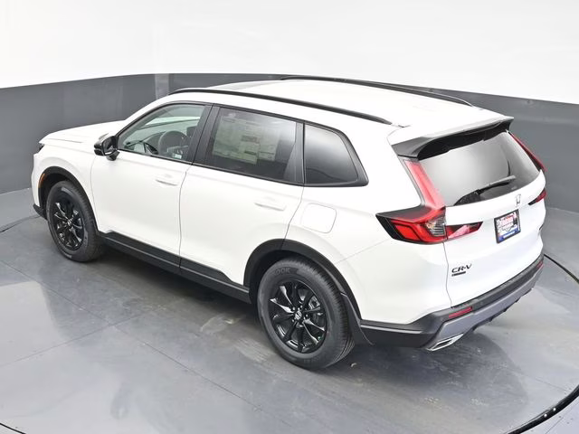 2026 Platinum White Pearl Honda CR-V Hybrid Sport-L AWD SUV