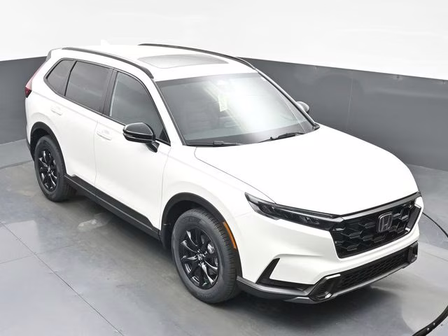 2026 Platinum White Pearl Honda CR-V Hybrid Sport-L AWD SUV