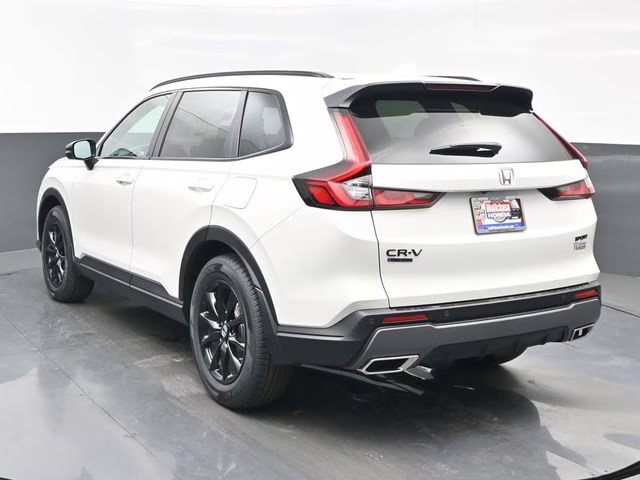 2026 Platinum White Pearl Honda CR-V Hybrid Sport-L AWD SUV