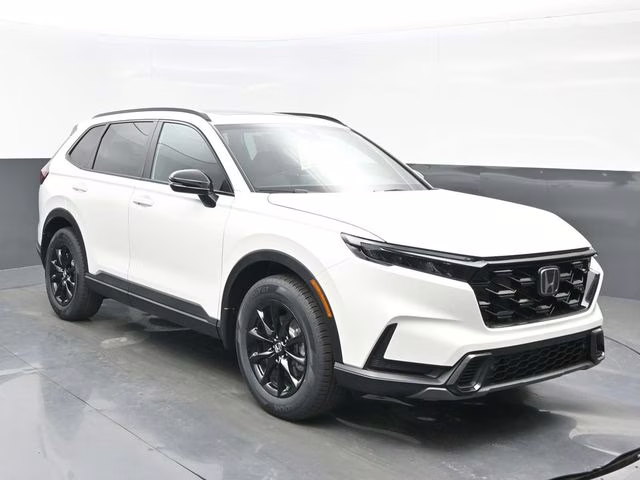 2026 Platinum White Pearl Honda CR-V Hybrid Sport-L AWD SUV