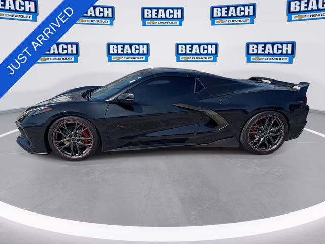 2023 Carbon Flash Metallic Chevrolet Corvette Stingray RWD Convertible