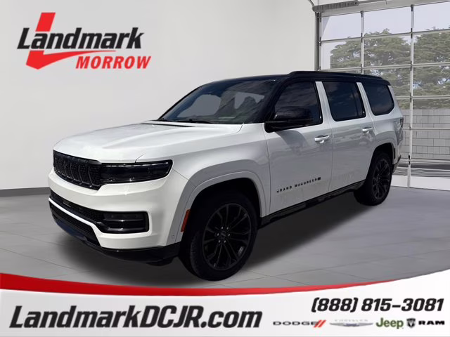 2024 Bright White Clearcoat Jeep Grand Wagoneer Series II Obsidian 4X4 SUV