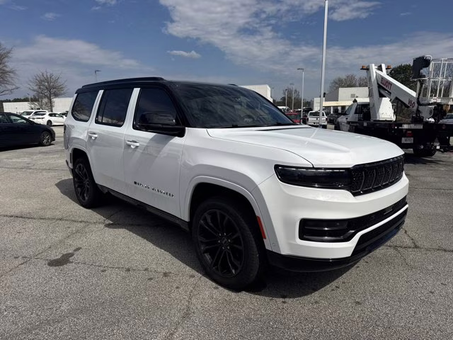 2024 Bright White Clearcoat Jeep Grand Wagoneer Series II Obsidian 4X4 SUV