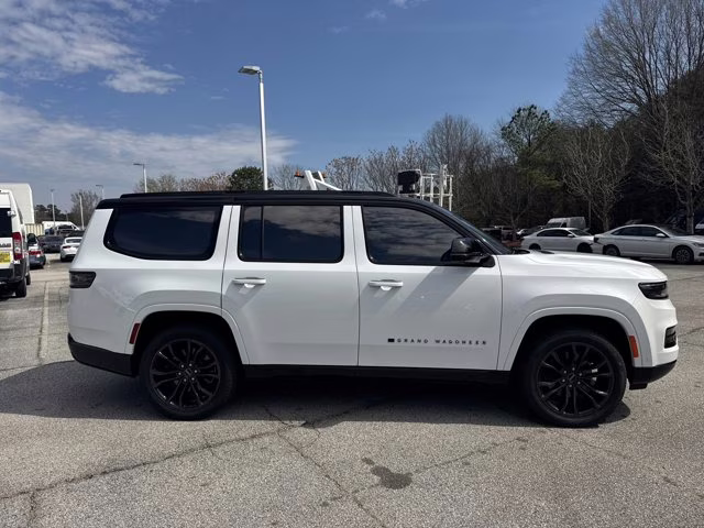 2024 Bright White Clearcoat Jeep Grand Wagoneer Series II Obsidian 4X4 SUV