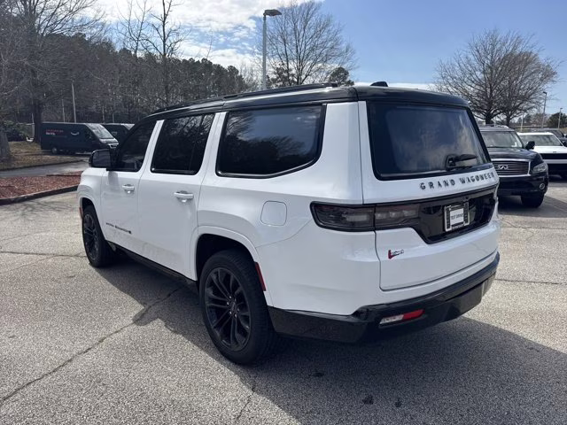 2024 Bright White Clearcoat Jeep Grand Wagoneer Series II Obsidian 4X4 SUV