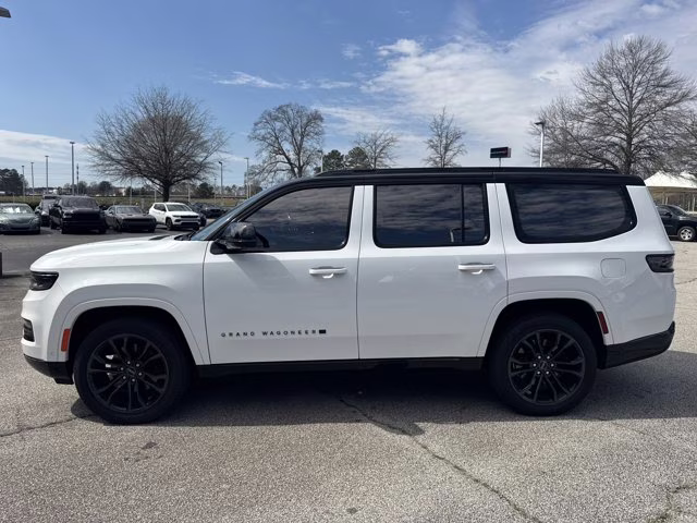 2024 Bright White Clearcoat Jeep Grand Wagoneer Series II Obsidian 4X4 SUV