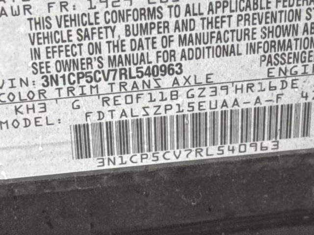 2024 Super Black Nissan Kicks SV FWD SUV