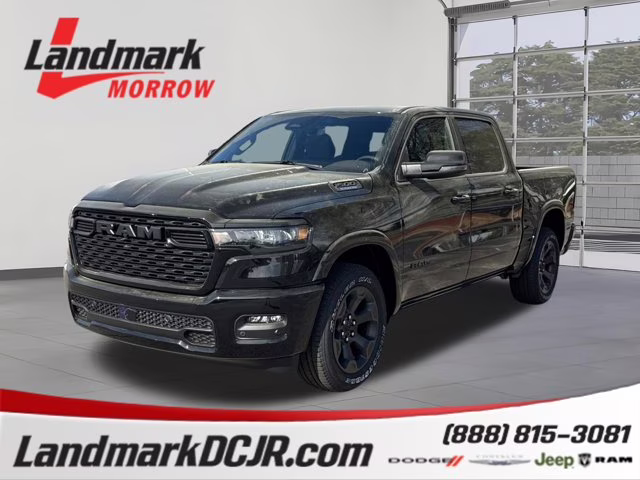 2026 Diamond Black Crystal Pearlcoat Ram 1500 Big Horn RWD Truck