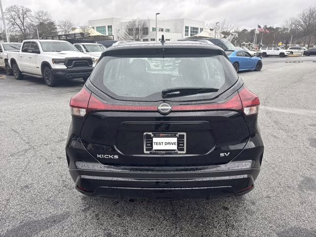 2024 Super Black Nissan Kicks SV FWD SUV