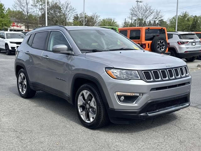2019 Billet Silver Metallic Clearcoat Jeep Compass Limited FWD SUV