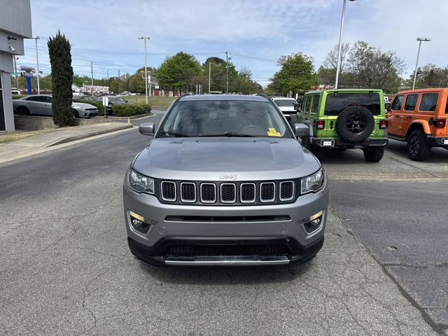 2019 Billet Silver Metallic Clearcoat Jeep Compass Limited FWD SUV
