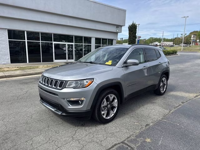 2019 Billet Silver Metallic Clearcoat Jeep Compass Limited FWD SUV