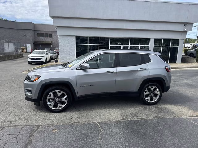 2019 Billet Silver Metallic Clearcoat Jeep Compass Limited FWD SUV