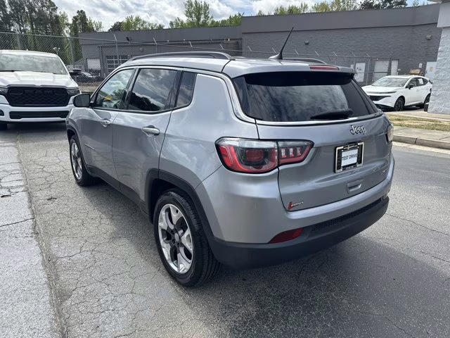2019 Billet Silver Metallic Clearcoat Jeep Compass Limited FWD SUV