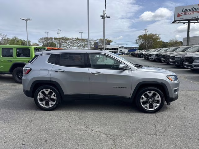 2019 Billet Silver Metallic Clearcoat Jeep Compass Limited FWD SUV